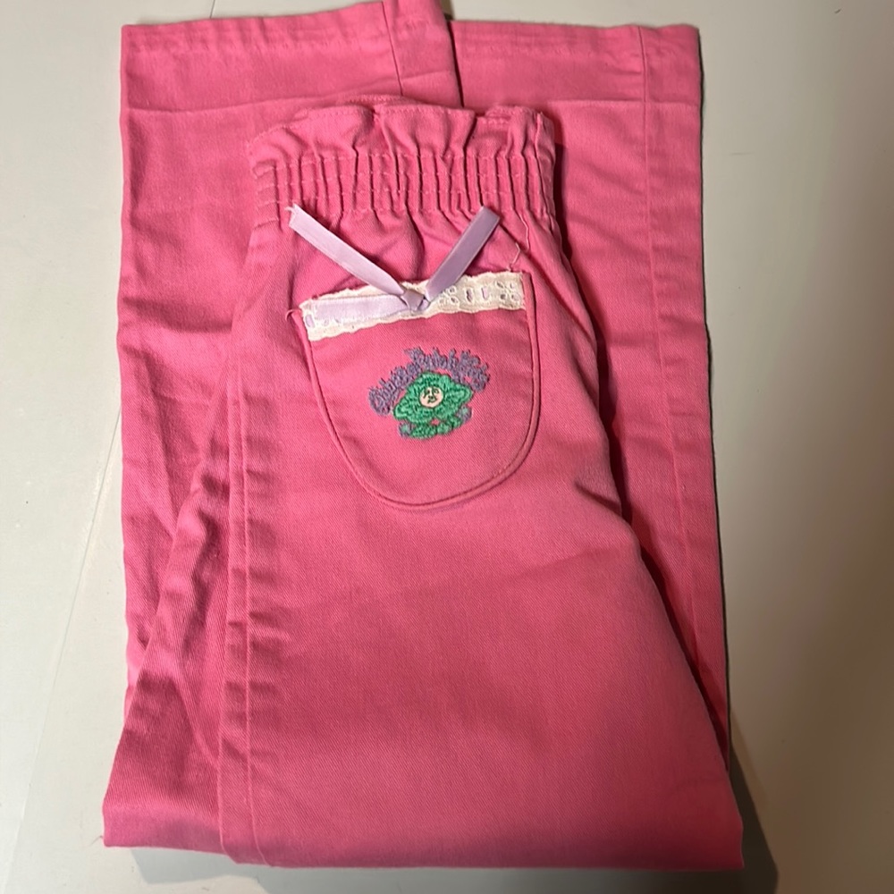 Vintage Cabbage patch kids pink pants kids girls size 6X